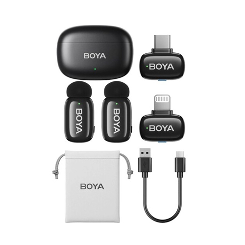 میکروفون BoyaMini 12 (Combo/Black)