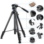 سه پایه دوربین و موبایل یانتنگ مدل YUNTENG VCT-999 - Image 3