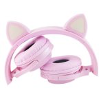 هدفون بی سیم بچگانه طرح گربه مدل LY-021 - تصویر 2