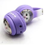 هدفون بی سیم بچگانه طرح گربه مدل AKZ09 - Image 4