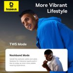 هدفون داخل گوش بی سیم باسئوس مدل A00064400121 - تصویر 7