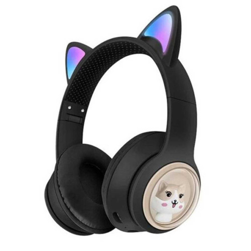 هدفون بی سیم بچگانه طرح گربه مدل AKZ02